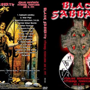 Black Sabbath - Pittsburgh (1999) (NTSC DVD-R disc)
