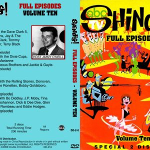 Shindig - Full Episodes - Volume 10 (2 NTSC DVD-R discs)