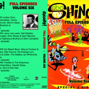 Shindig - Full Episodes - Volume 06 (2 NTSC DVD-R discs)