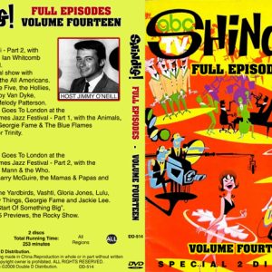 Shindig - Full Episodes - Volume 14 (2 NTSC DVD-R discs)