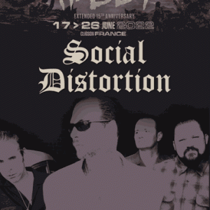 Social Distortion - Hellfest, Clisson, France 2022 (1 NTSC DVD-R disc)