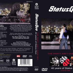 Status Quo - This Party Ain't Over Yet (2 NTSC DVD-R discs)