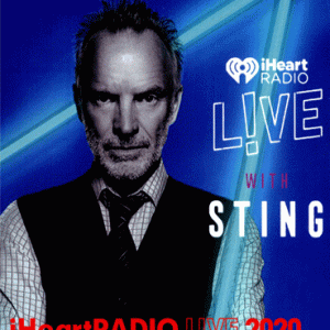 Sting - iHeartRADIO Live (2020) (1 DVD-R disc)