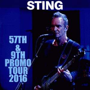 Sting - 57th & 9th Promo Tour - Volume 1 (2016) (1 NTSC Blu-Ray BD-R disc)