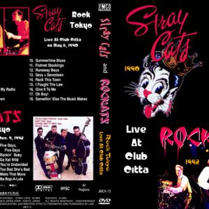 Stray Cats & The Rockats - Rock Tokyo (NTSC DVD-R disc)