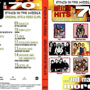 Stuck In The Middle (1970's Videos) (PAL DVD-R disc)