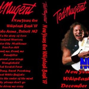 Ted Nugent - New Years Eve Whiplash Bash '87 (NTSC DVD-R disc)