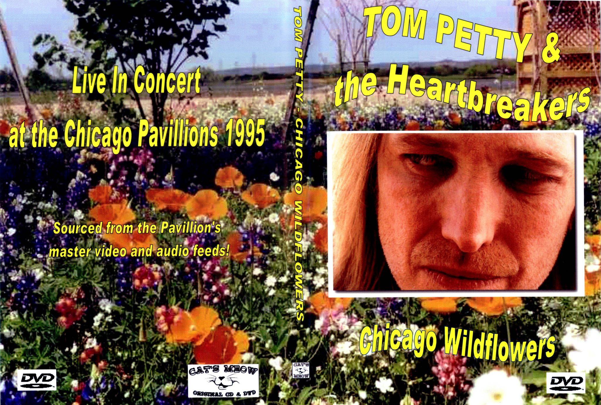 Tom Petty & The Heartbreakers Chicago Wildflowers (1 DVDR disc