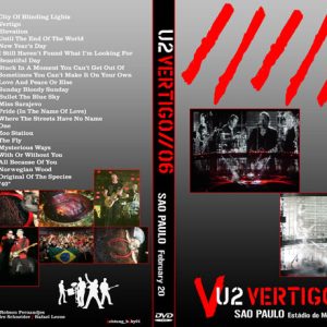 U2 - Vertigo Tour Brazil (2006) (NTSC DVD-R disc)