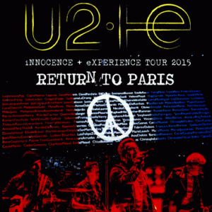 U2 - Return To Paris (2015) (2 NTSC Blu-Ray BD-R discs)