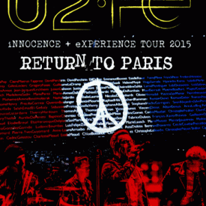 U2 - Return To Paris (2015) (2 Dual Layer DVD+R discs)