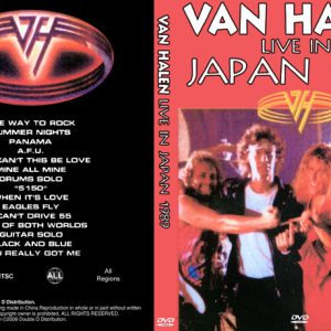 Van Halen - Japan (1989) (NTSC DVD-R disc)