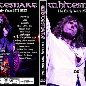 Whitesnake - The Early Years (1973-1983) (NTSC DVD-R disc)