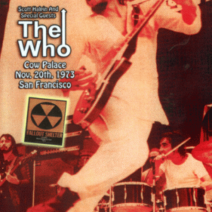 The Who - The Cow Palace (1973) (1 NTSC DVD-R disc)