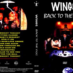 Wings - Back To The Egg (NTSC DVD-R disc)