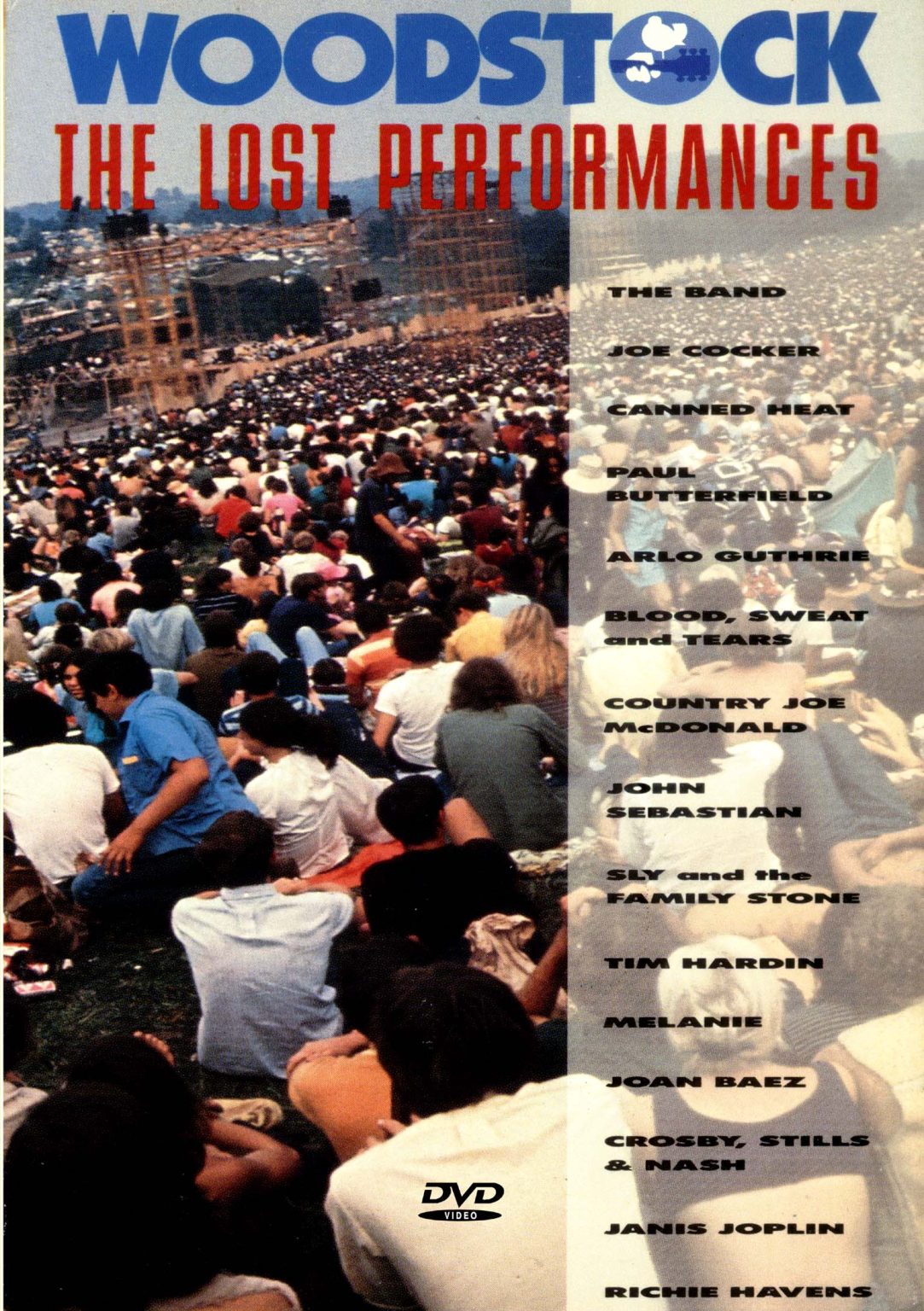 Various Artists – Woodstock The Lost Performances (1 DVD-R disc