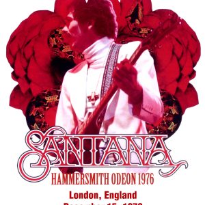 Santana - Hammersmith Odeon, London 1976 (1 DVD-R disc)