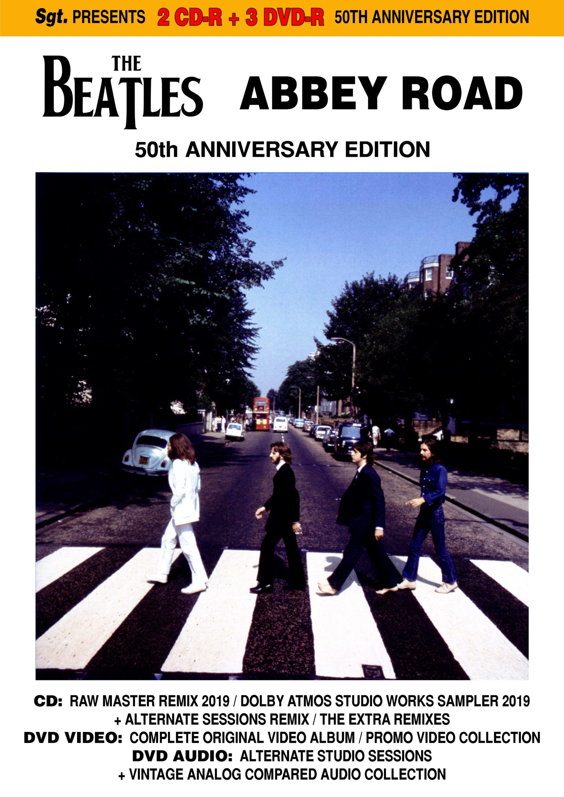 Beatles – Abbey Road – 50th Anniversary Edition (2 CD-R & 3 DVD-R discs