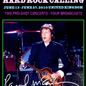 Paul McCartney - Isle Of Wight Festival / Hard Rock Calling 2010 (2 DVD-R discs)